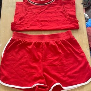 Red Short and Red Top
